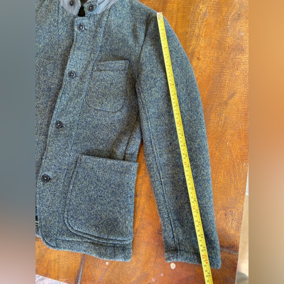 RELWEN Marled Sweater Blazer  in Dark Pine Small Huckberry - Picture 13 of 13